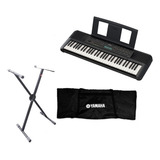 Yamaha Psr-e283 Teclado Musical 61 Teclas Con Funda Y Base