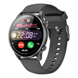 Smartwatch Masculino Redondo Militar Prova Dagua Ip68 Nfc 