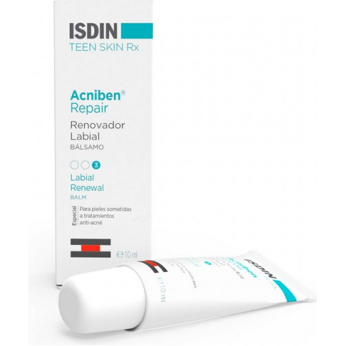 Isdin Acniben Teen Skin Reparador De Labios 10ml Fciafabris