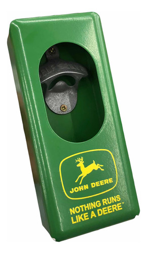 Destapador Decorativo Abresodas John Deere Recipiente Fichas