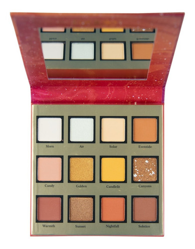 Paleta Sombras Mars Febble - g a $66