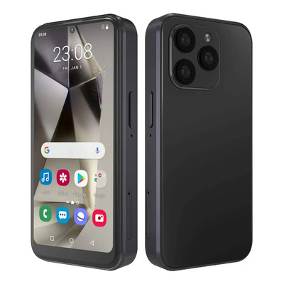 W&o F11 Mini Teléfono Inteligente Hd 3g Android Doble Sim 4gb Ram 64gb De Almacenamiento Rom Larga Duración Con Sistema Operativo Cámara 8mp + 5mp Teléfono móvil miniatura, Ideal para uso de respaldo, | Envío gratis