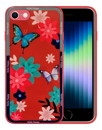 Funda Vidrio Templado Glass Fashion Para iPhone 7/8/se2022