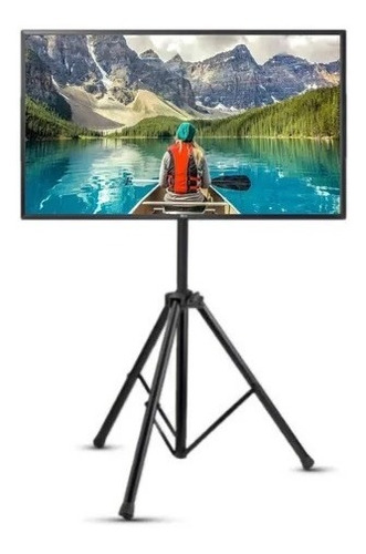 Pedestal Tv Led Lcd 50 Suporte Chao Tripé Monitor Notebook  
