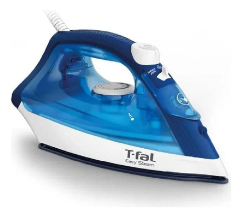 Plancha Vapor Easy 1200w Steam Suela Duraglide Azul T-fal