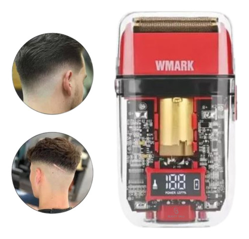 Maquina De Cabelo Shaver Wmark Ng 988 Barbeador Finalização