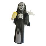 Scary Skull Model Modelo Inflable De Halloween Para El Patio