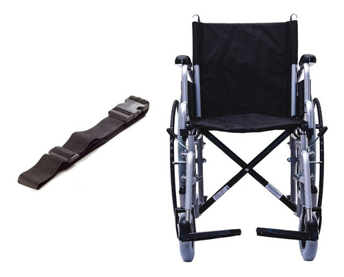 Combo Silla De Ruedas Plegable Ottobock + Cinturón Abdominal