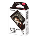 Filme Instantâneo Fujifilm Instax Mini Preto - 10 Fotos