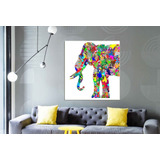 Vinilo Decorativo 45x45cm Colores Arte Moderno M4