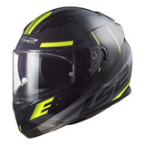 Casco Moto Ls2 320 Stream Evo Doble Visor Grafica Nueva 