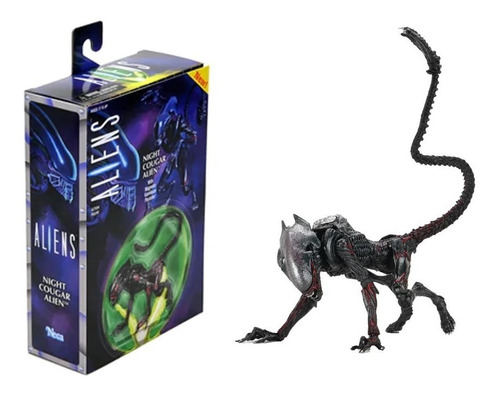 Neca Aliens (kenner) Night Cougar Alien Ultimate Figura