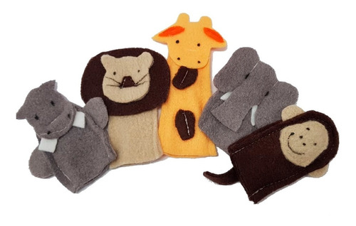 Titeres De Dedos Animalitos (ideal Souvenirs) Pack * 10