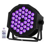 Luz Negra, Luz Par De Escenario De 108w 36 Led Luces Uv...