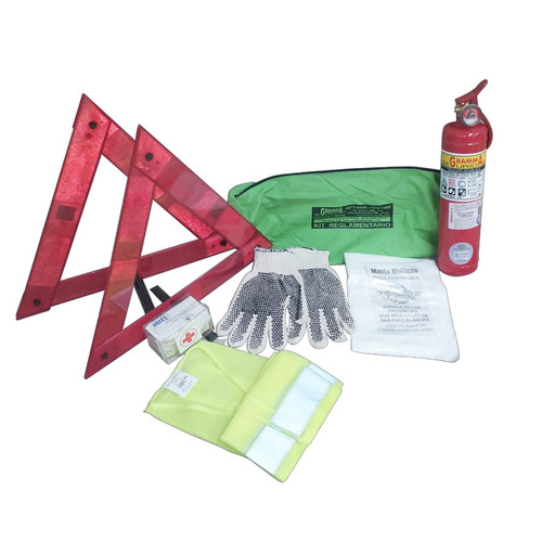 Kit De Seguridad Automotor Reglamentario Vtv Gramma 7 En 1