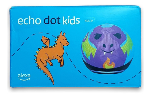 Amazon Echo Dot Kids 5ta Gen Asistente Alexa Dragon
