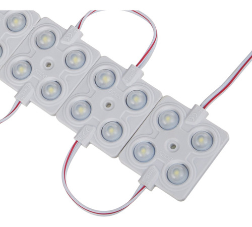 Qingchenlight 100 Unids Led Modulo 4 Led 160 Grados Blanco 2