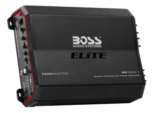 Amplificador Boss Elite 1500w Monoblock 2 Ohms Clase A/b