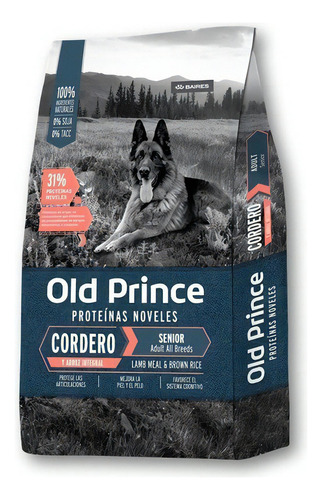 Alimento Old Prince Perro Cordero Senior 3kg