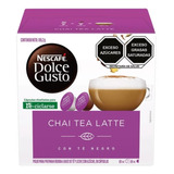 16 Cápsulas Dolce Gusto® Chai Tea Latte Con Té Negro