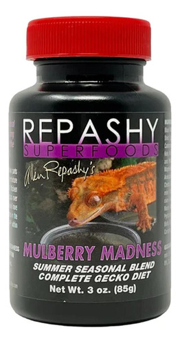 Repashy Mulberry Madness Pre-alimento Gecko Mora Y Mango 85g