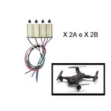 Kit 2 Motores Drone Visuo Xs812 1 X A E 1 X B Pronta Entrega