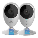 Camara Seguridad Ip Ezviz Cv206 Wifi X2+ Memoria 32gb