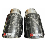 Puntas Escape Fibra De Carbon Forjado Akrapovic Alpha Remus