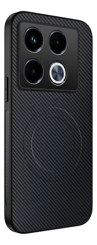 Funda Para Infinix Note 40 Pro 5g Dermatoglifos Magnéticos Inalámbricos De Fibra Con Rudo Uso