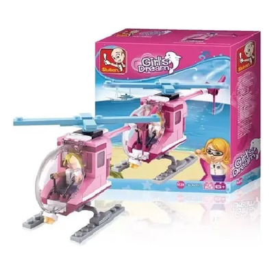 Bloques Sluban Girl's Dream Helicóptero 78 Piezas Calidad | Envío gratis