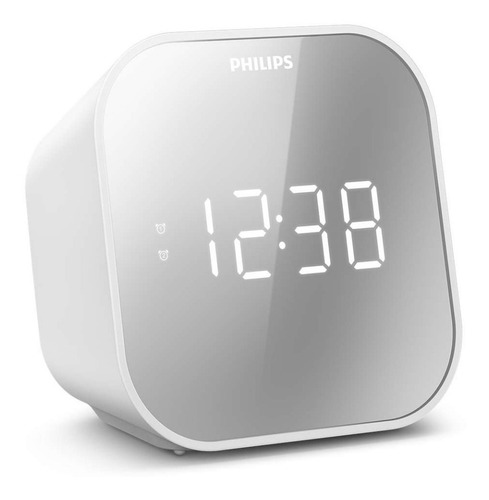 Rádio Relógio Philips Fm Carregador Despertador R4406 + Nf