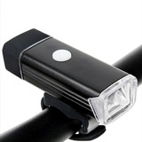 Farol Lanterna Bike Led 4 Funções Recarregável Usb Forte