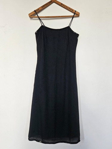 Vestido Fiesta Negro Talle M