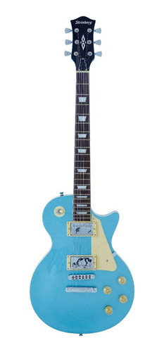 Guitarra Eletrica Les Paul Strinberg Lps 230 Mb Azul Jazz Bl