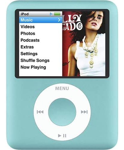 Reproductor De Música Compatible Con iPod Nano De 3.ª Genera