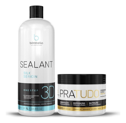 Sealant Silk 3d Semi Definitiva Orgânica Sem Formol 1000 Ml