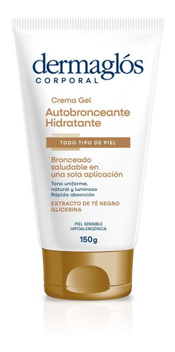 Dermaglos Crema Gel Autobronceante X 150 Grs