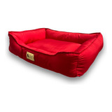 Caminha Cama Casa Cachorro Gato Pet 100% Lavável G Cor Vermelho