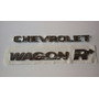 Emblema Chevrolet Wagon R+   Cromo 