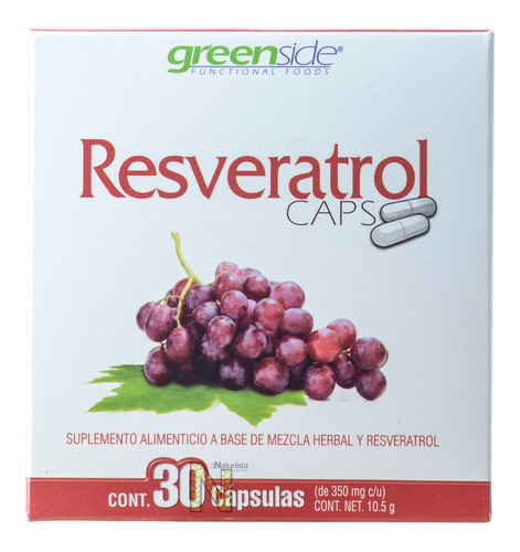 Greenside Resveratrol 350mg 30 Caps