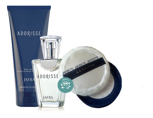 Adorisse Perfume Floral Jafra+talquera+crema Corporal