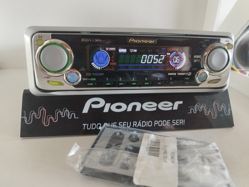 Radio Pioneer Deh P5550mp Com Adaptador Bluetooth