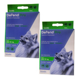 Antipulgas Defend Pro Para Cães Até 10kg Biovet - 2 Pipetas