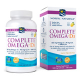 Nordic Naturals Omega-d3 Completo, Sabor A Limn, 120 Geles B