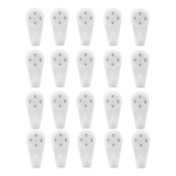 Erioctry 20pcs Ganchos Para Cuadros De Pared Duraderos Y Sin