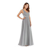 Vestido Mujer  Largo Elegante Grado Prom Coctel