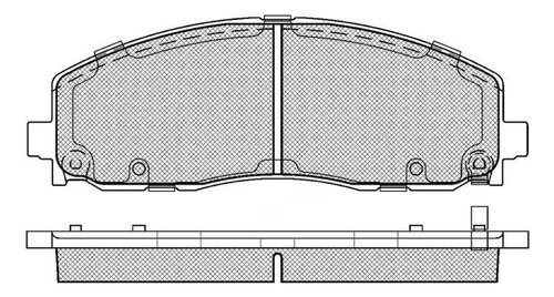 Pastillas Freno Para Dodge-chrysler G Caravan 2.8-3.3-3.6 Cr Foto 2