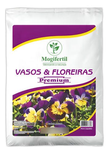 Substrato Vasos E Floreiras Premium 10kg Enraizador Muda