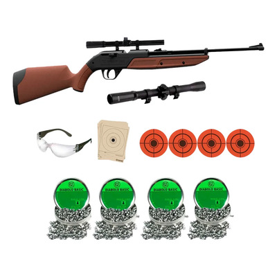 Rifle Balines Bombeo Crosman Kit Mira 4.5mm Postas Diabolo | Envío gratis