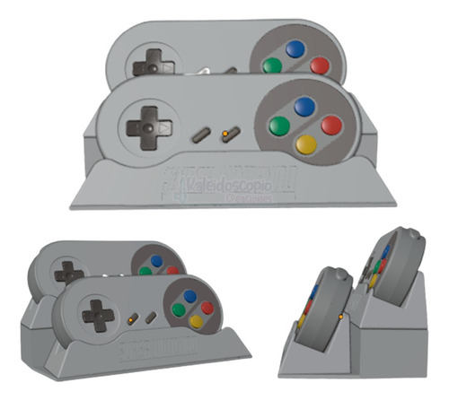 Soporte Para Control Super Nintendo Doble Coleccion